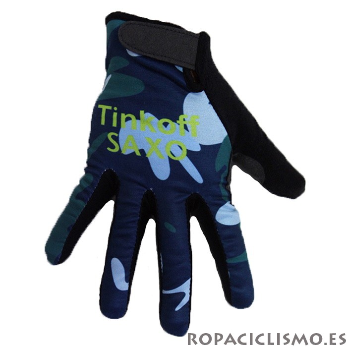 2020 Tinkoff Saxo Guantes Largos Camuflaje